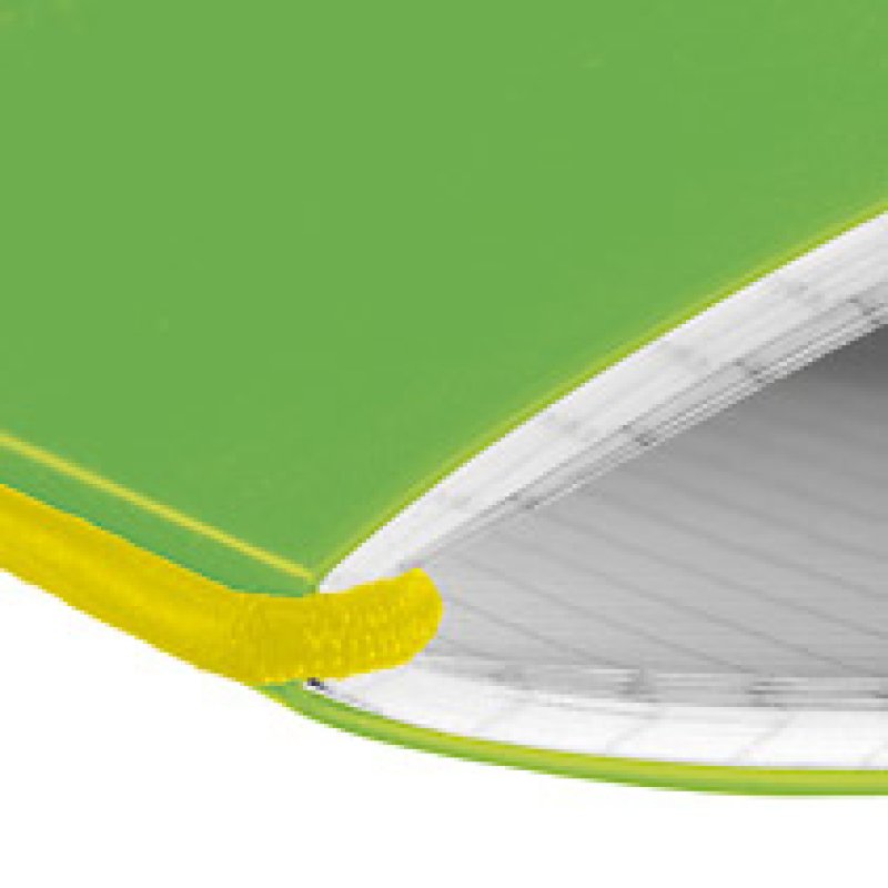 Herlitz 11361540 writing notebook A6 40 sheets Green, Yellow