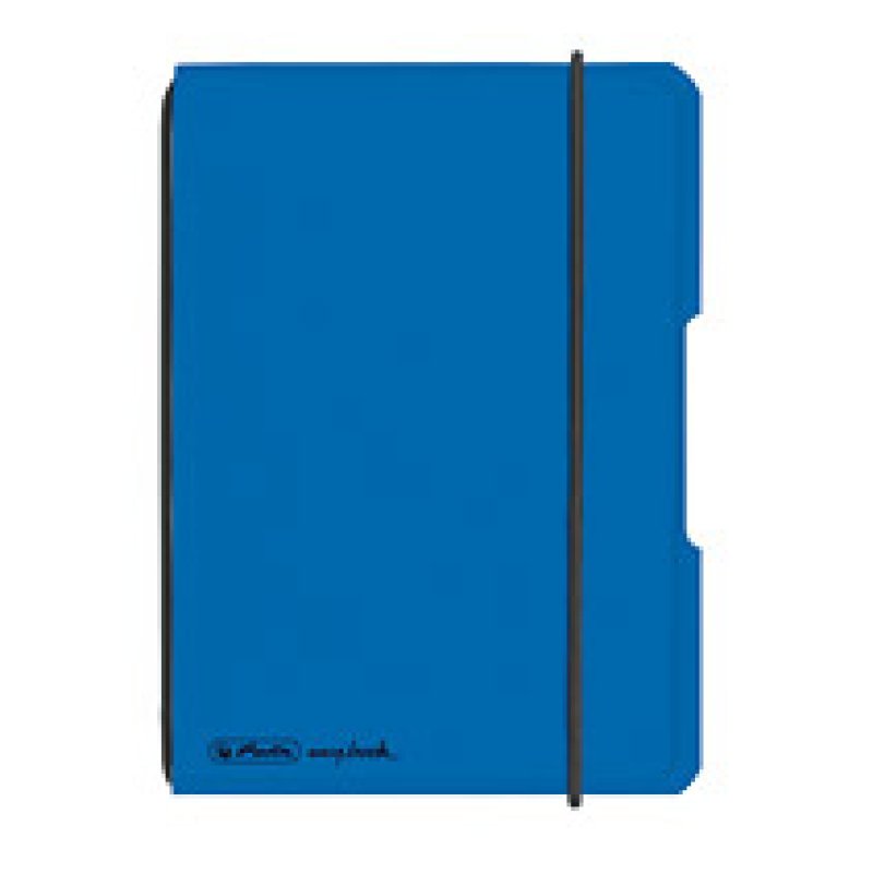 herlitz Carnet de notes my.book flex, A6, PP, bleu
