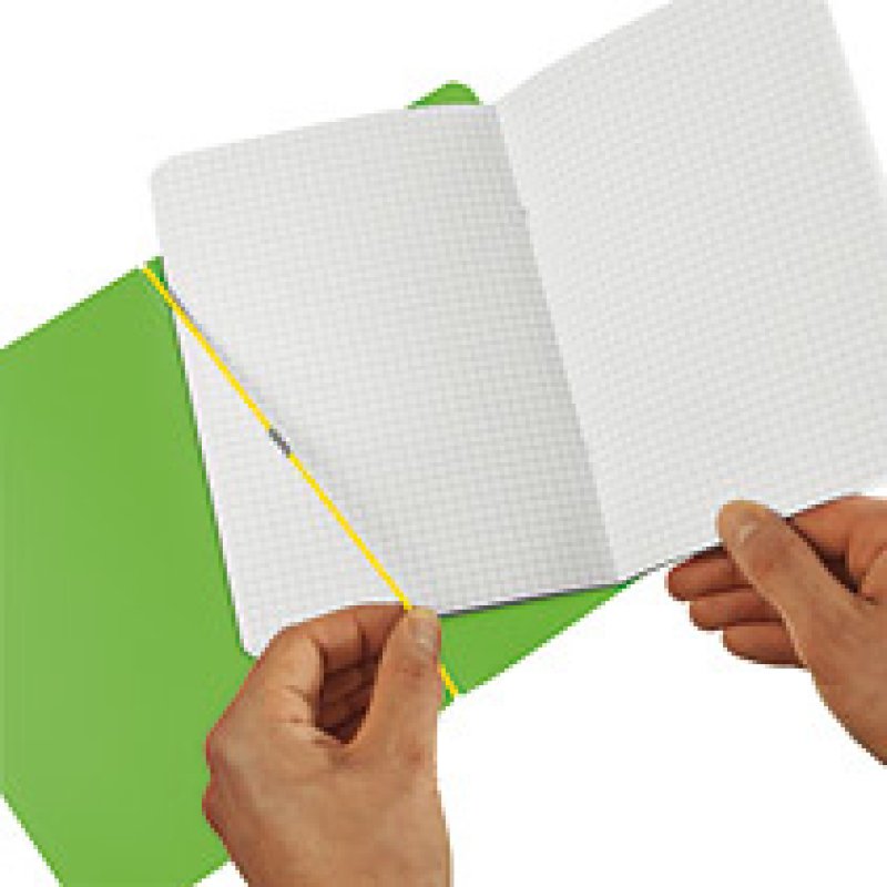 Herlitz 11361581 writing notebook A6 40 sheets Green