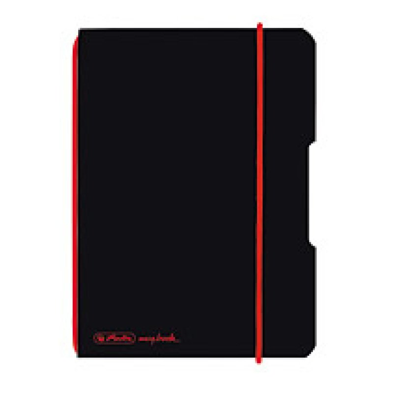 Herlitz 11361599 writing notebook A6 40 sheets Black