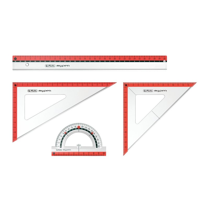 Herlitz 11368222 ruler set 4 pc(s)