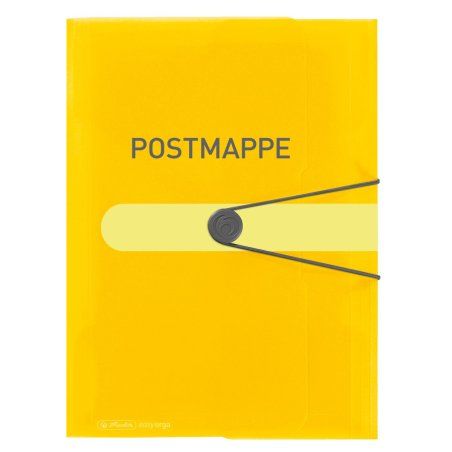 Herlitz 11394343 fichier Polypropylène (PP) Jaune A4