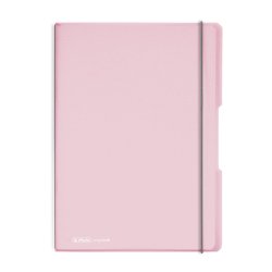 herlitz Carnet de notes my.book flex Pastel, A4, couverture
