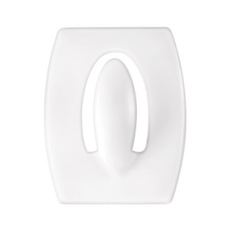 3M Command Mini-crochet, plastique, taille: S, blanc