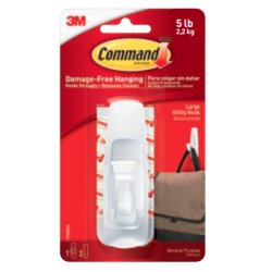 3M 17003FGN home storage hook Indoor Universal hook White 1 pc(s)