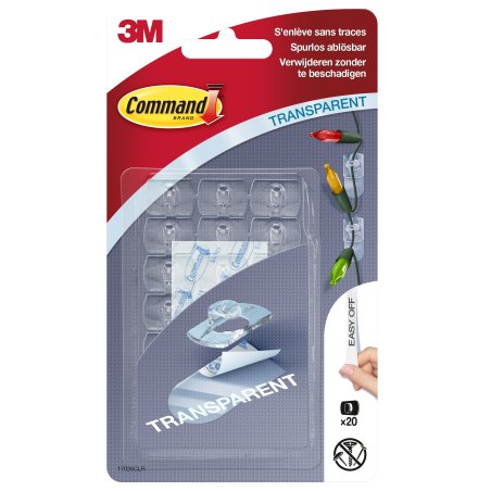 Command 17026CLR decorative sticker Transparent