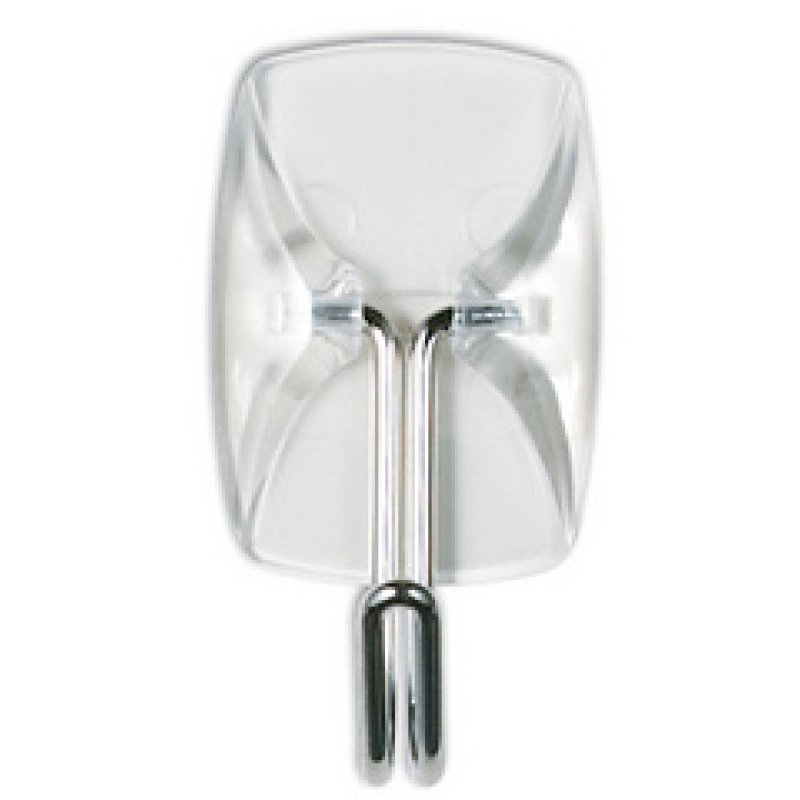 3M Command Crochet avec pointe en métal, transparent