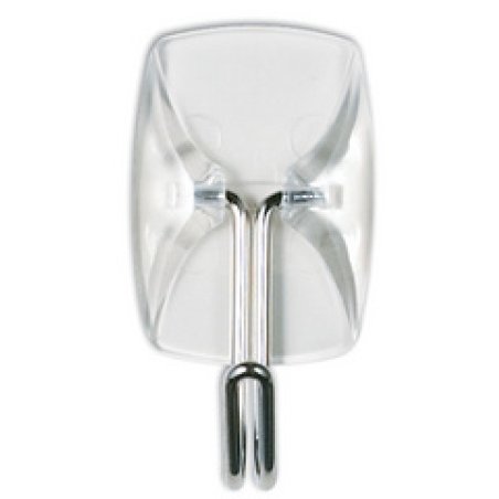 3M Command Crochet avec pointe en métal, transparent