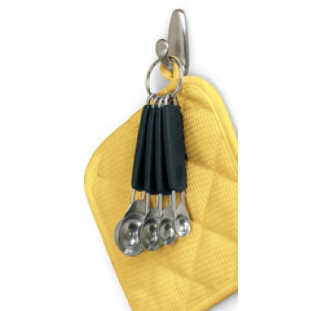 3M Command Crochet en métal "Classic", taille: L, argent