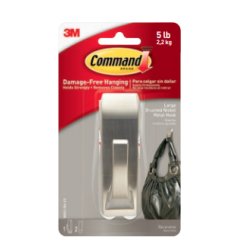 3M MR03-BNFGN home storage hook Indoor Universal hook Silver 1 pc(s)