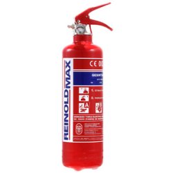 REINOLD MAX Feuerlöscher für Kraftfahrzeuge, 2 kg, DIN EN 3