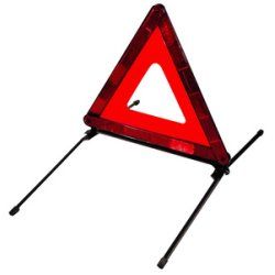 IWH Triangle de signalisation "Micro", rouge, testé ECE R27