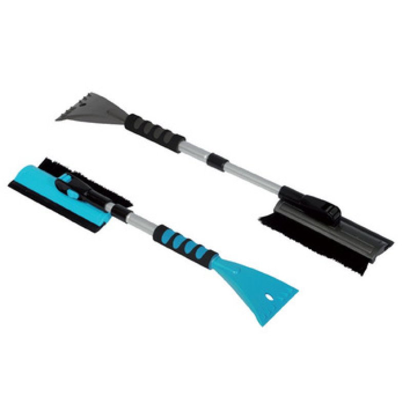 IWH Gratte-givre avec balai à neige, 520 - 670 mm