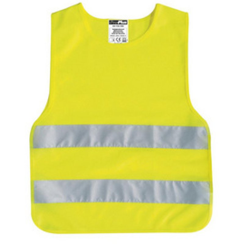 IWH Gilet de sécurité pour enfants, DIN EN 1150, jaune