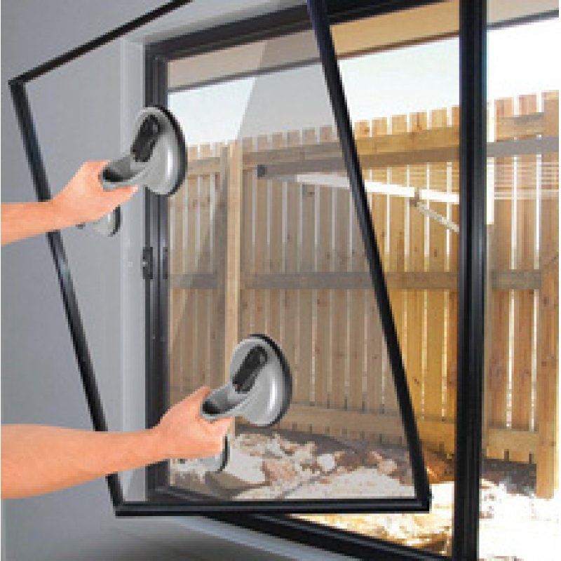 IWH Ventouse de levage Aluminium, double, charge: 80/100 kg