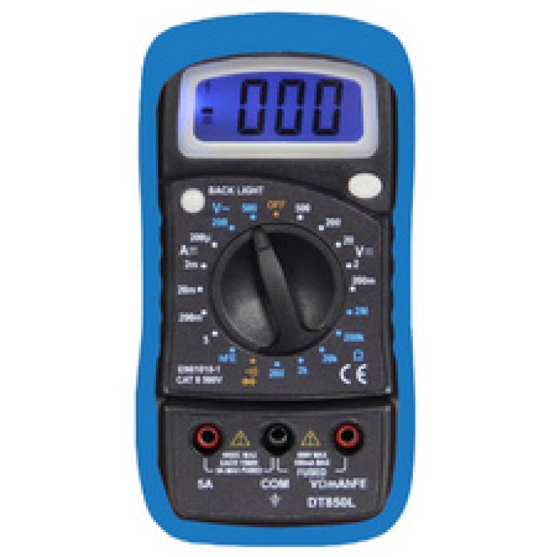 IWH Multimètre numérique, à écran LCD