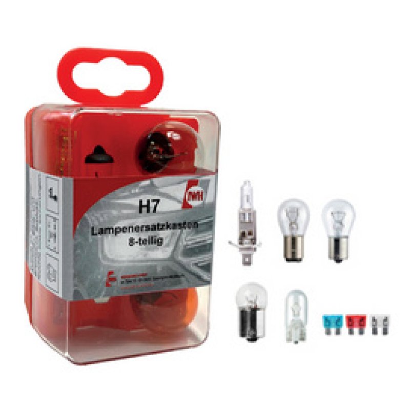 IWH Kit d'ampoules et de fusibles de rechange H7, 8 pièces