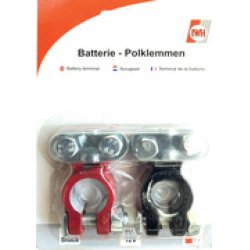 IWH Jeu de cosses de batterie, coloré