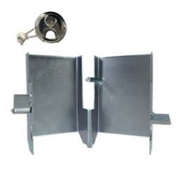 IWH Antivol de remorque et caravane, rabattable, à cadenas