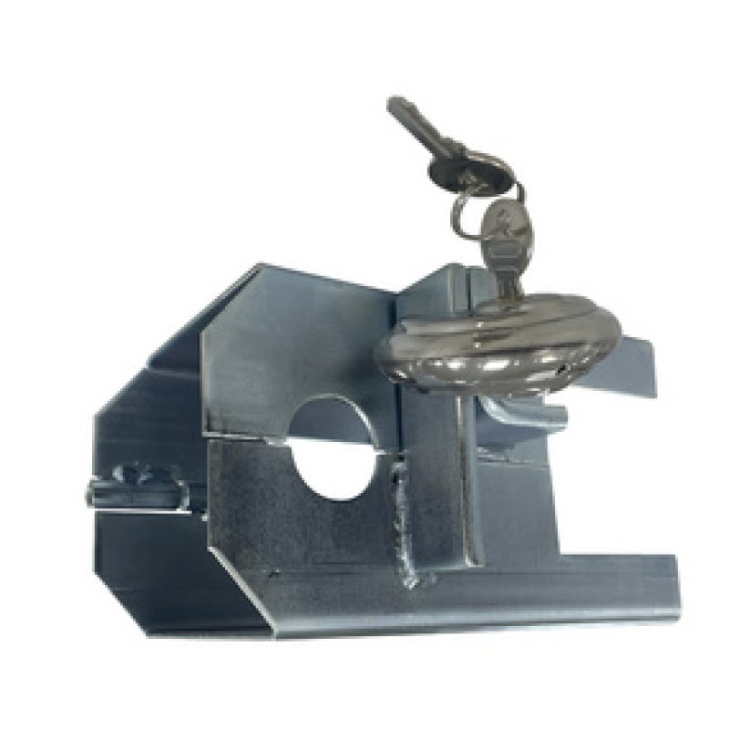 IWH Antivol de remorque et caravane, rabattable, à cadenas