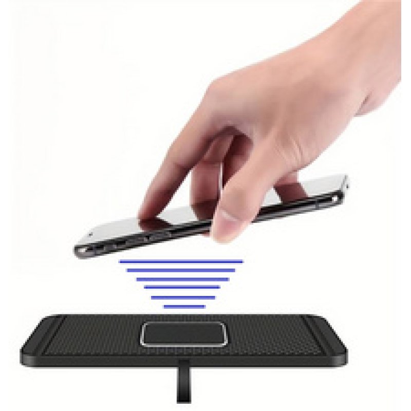 IWH Chargeur sans fil avec fonction charge rapide, 1 USB-C