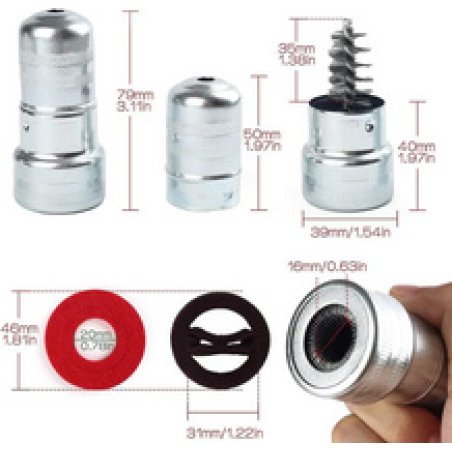 IWH Brosses de nettoyage pour borne de batterie