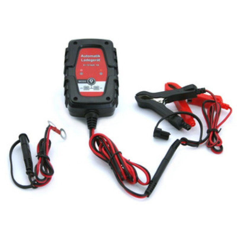 IWH Chargeur de batterie de voiture & de moto, 1 A, 6/12 V