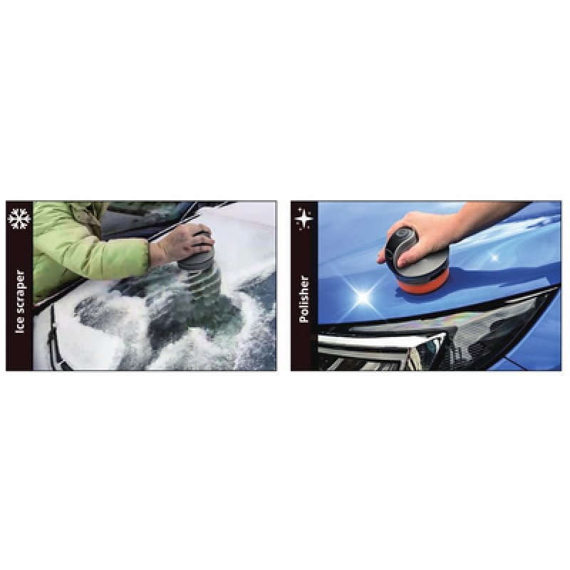 IWH Gratte-givre/polisseuse électrique sans fil, 3,6 volts