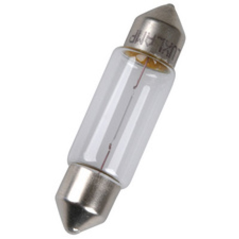 uniTEC Lampe tubulaire pour voiture, 12 volts, 10 watts