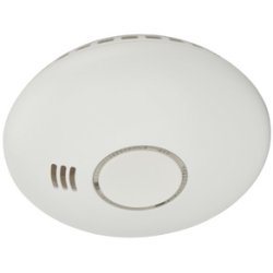 uniTEC Détecteur de fumée radio, blanc