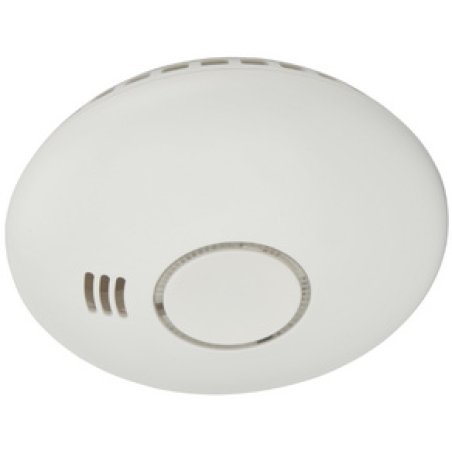 uniTEC Détecteur de fumée radio, blanc