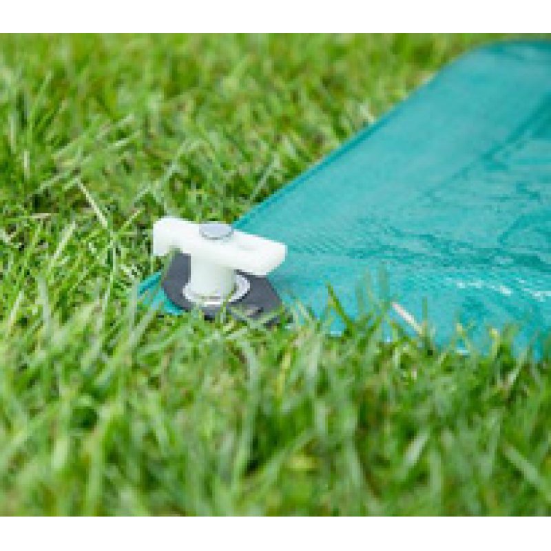 cartrend Piquet de tente, longueur : 240 mm, fluorescent