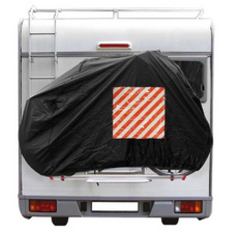 cartrend Housse de protection de vélo pour camping-car, noir