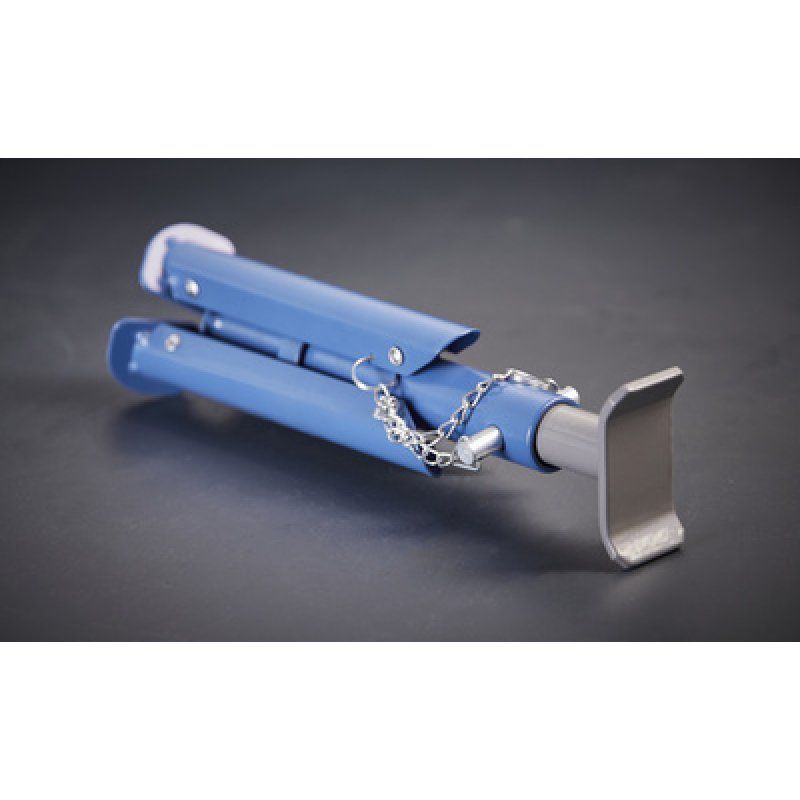 cartrend Chandelle de support, capacité : 2.000 kg, bleu