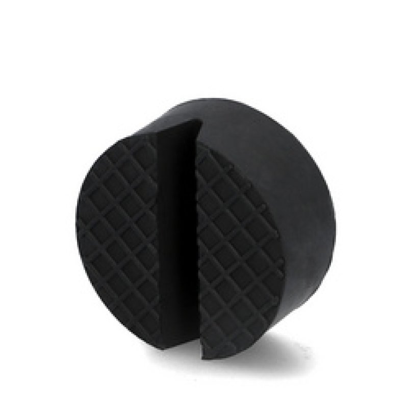 cartrend Coussin en caoutchouc pour cric de levage, noir