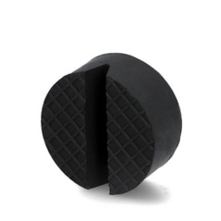 cartrend Coussin en caoutchouc pour cric de levage, noir