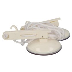 cartrend Séchoir à linge Caravan, en plastique, blanc