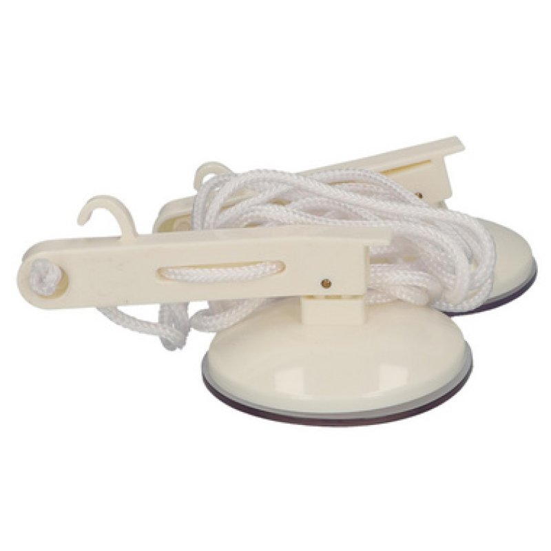 cartrend Séchoir à linge Caravan, en plastique, blanc