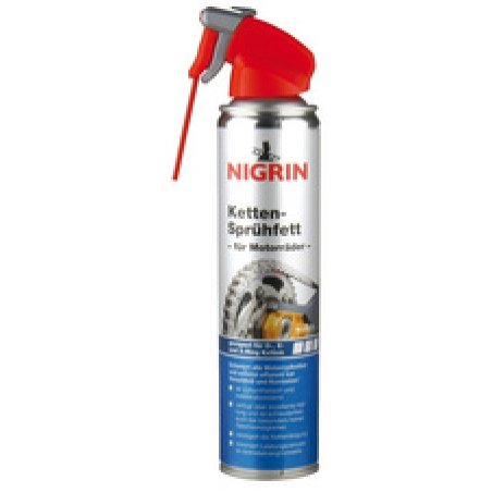 NIGRIN Ketten-Sprühfett, für Antriebsketten, 400 ml