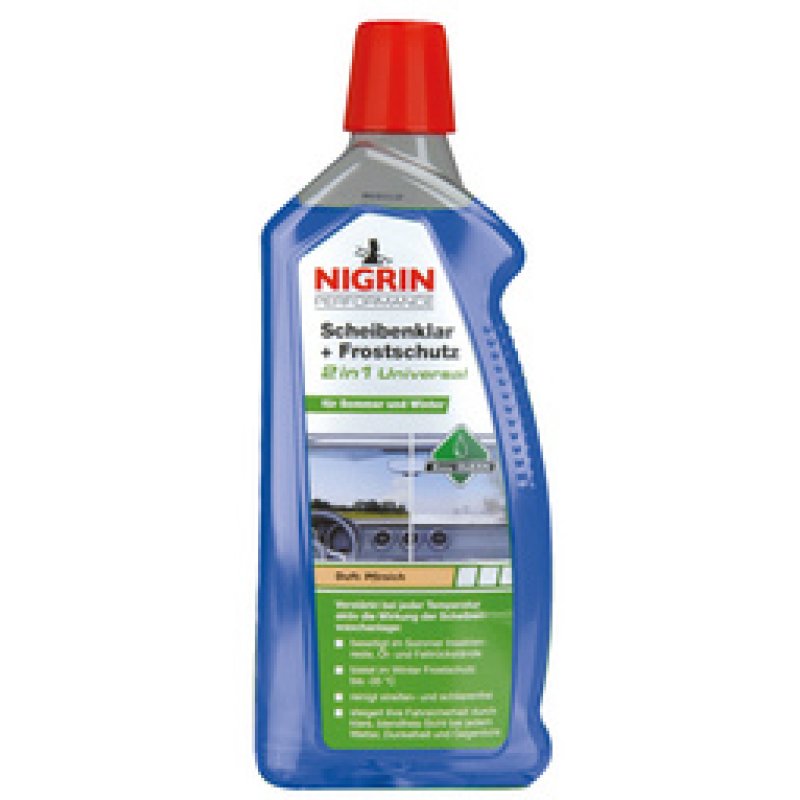 NIGRIN Performance KFZ-Scheibenklar Frostschutz 2in1, 1l