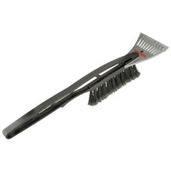 NIGRIN Gratte-givre avec balai à neige, 450 mm, noir/gris