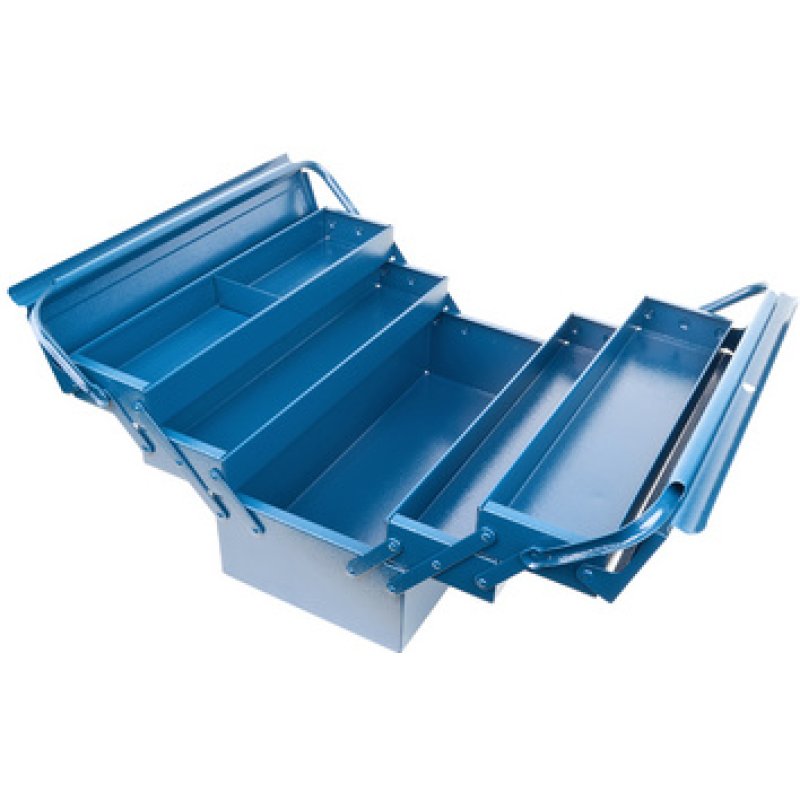 BRÜDER MANNESMANN Caisse à outils en métal, longueur: 430 mm