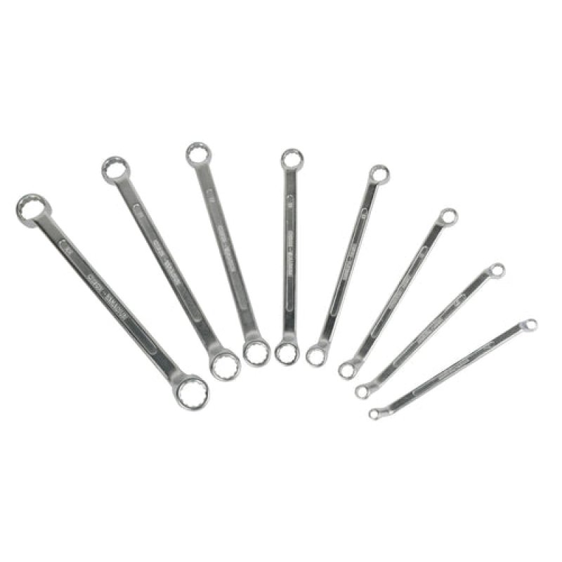 BRÜDER MANNESMANN Jeu de clé à anneau, 8 pièces