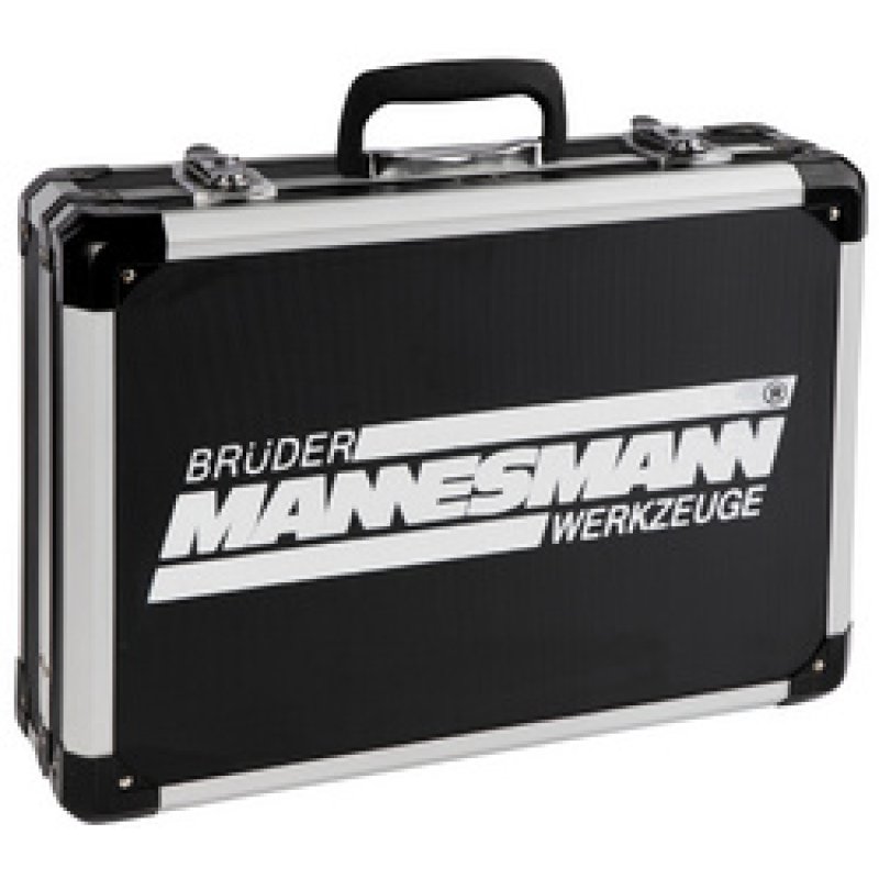 BRÜDER MANNESMANN Malette à outils, 160 pièces, coffre alu