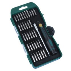 BRÜDER MANNESMANN Jeu d'embouts mécanique fine, 36 pièces