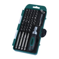 BRÜDER MANNESMANN M29893 Multi-bit screwdriver Straight screwdriver