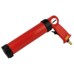 BRÜDER MANNESMANN Druckluft-Kartuschenpistole, rot/schwarz