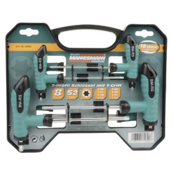 BRÜDER MANNESMANN Kit de clés Allen, 8 pièces