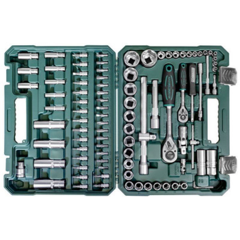 BRÜDER MANNESMANN Jeu de douilles 1/4" 1/2", 94 pièces