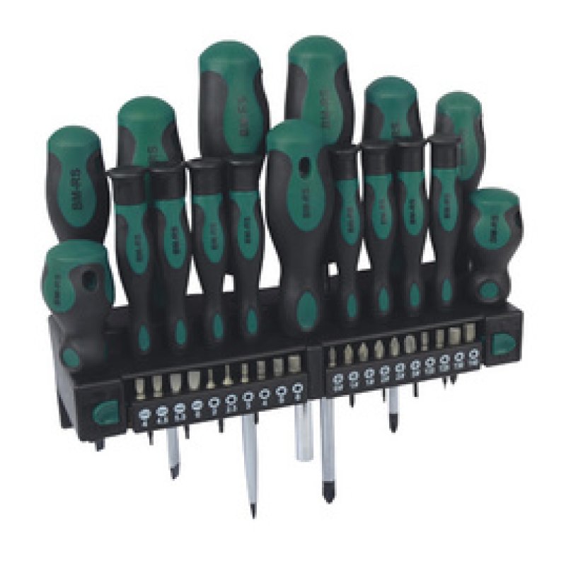 BRÜDER MANNESMANN Kit de tournevis, 37 pièces